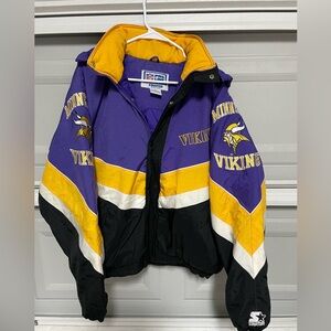 Starter Pro Line Purple and Yellow Jacket